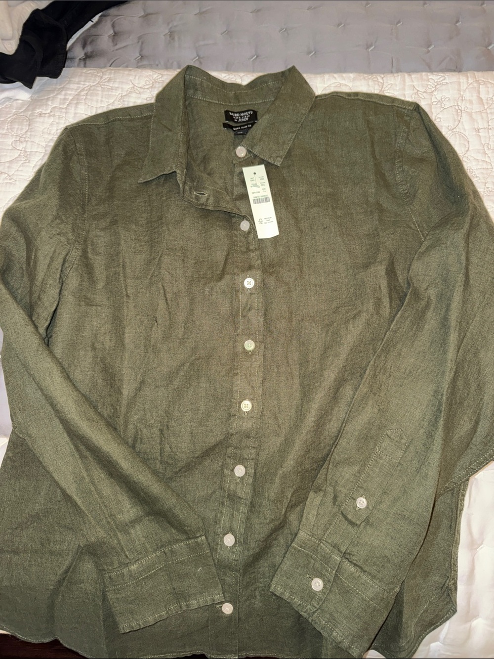 NWT J. Crew Baird McNutt Wren Shirt